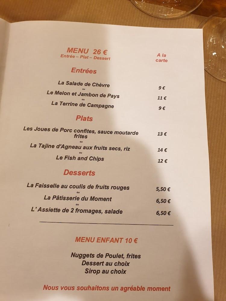 La Table du Lavoir - Menu Image 4